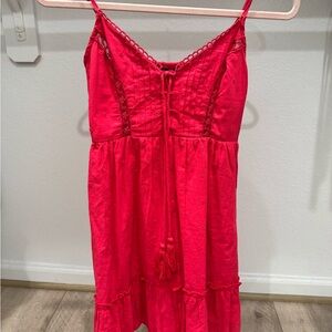 Pink Sleeveless Dress